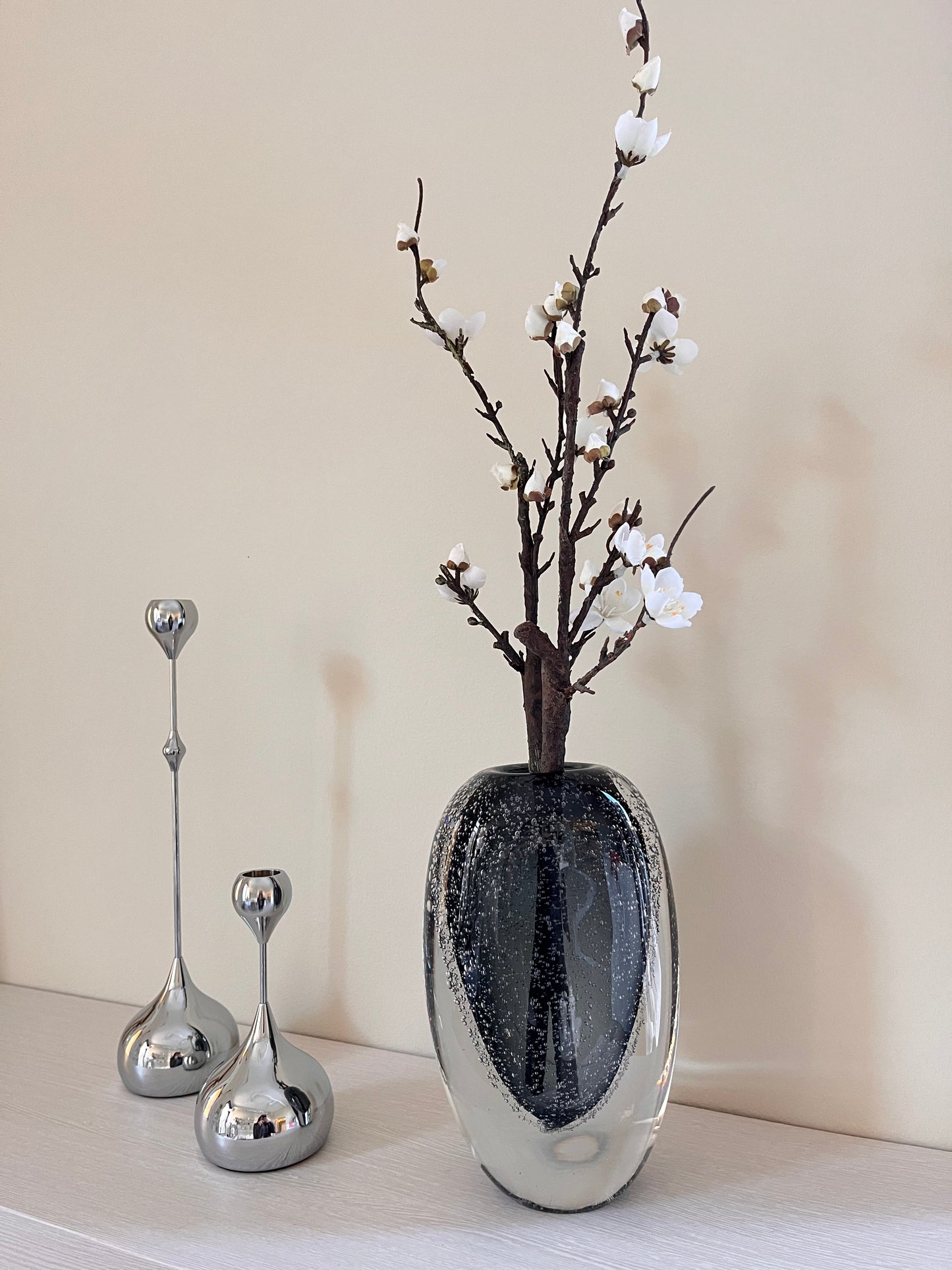 Violla Ljusstake Silver