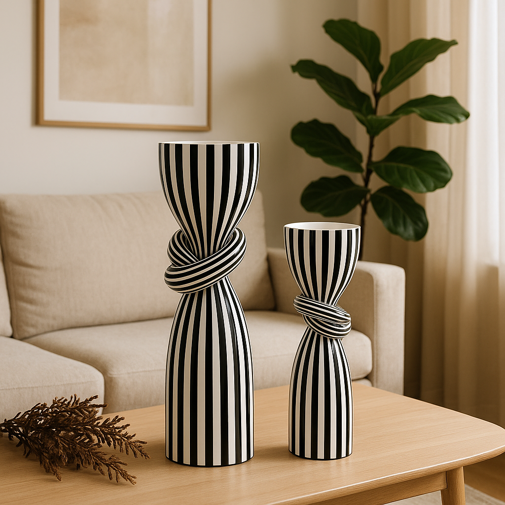 Zebra Ljusstake