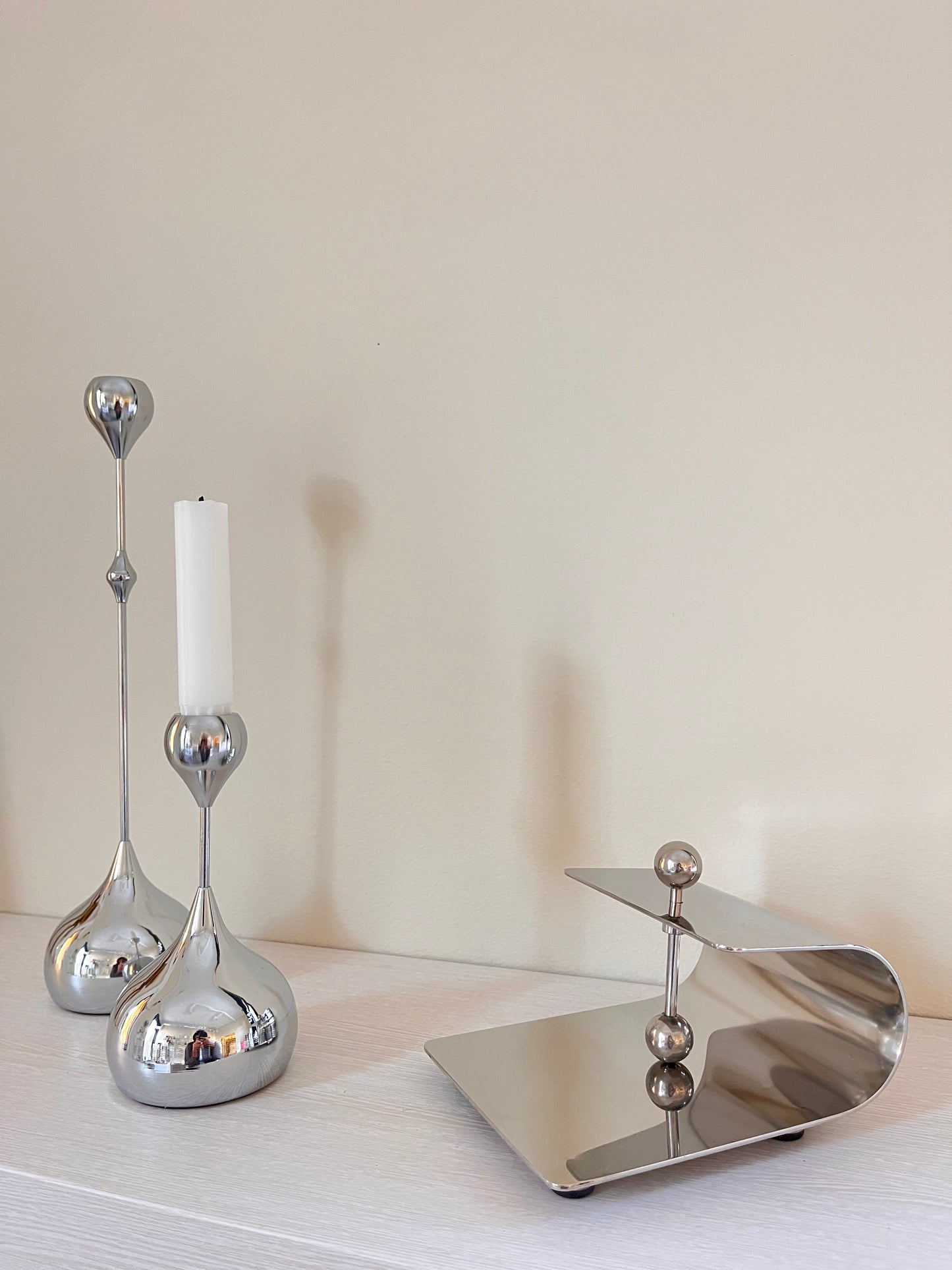 Violla Ljusstake Silver