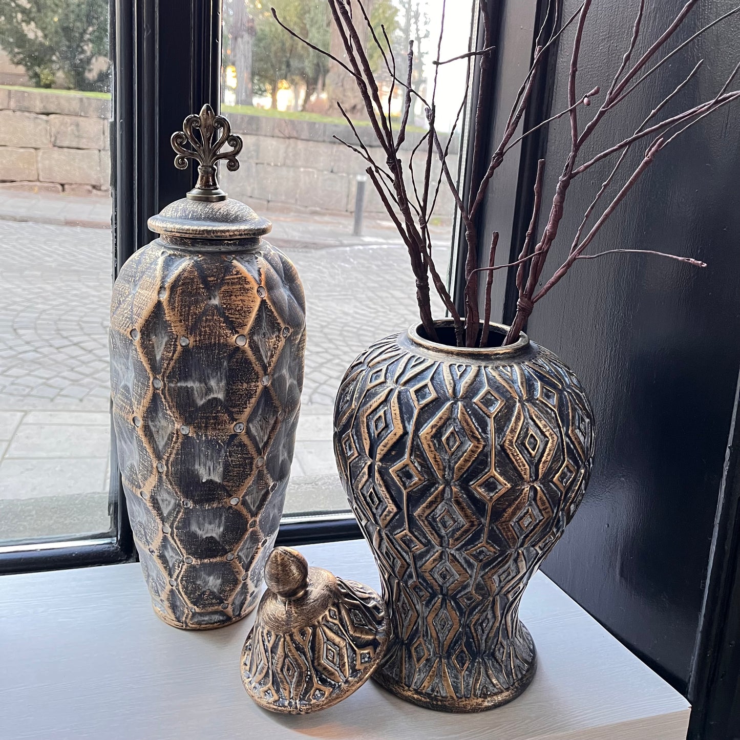 Retro Ginger Jar