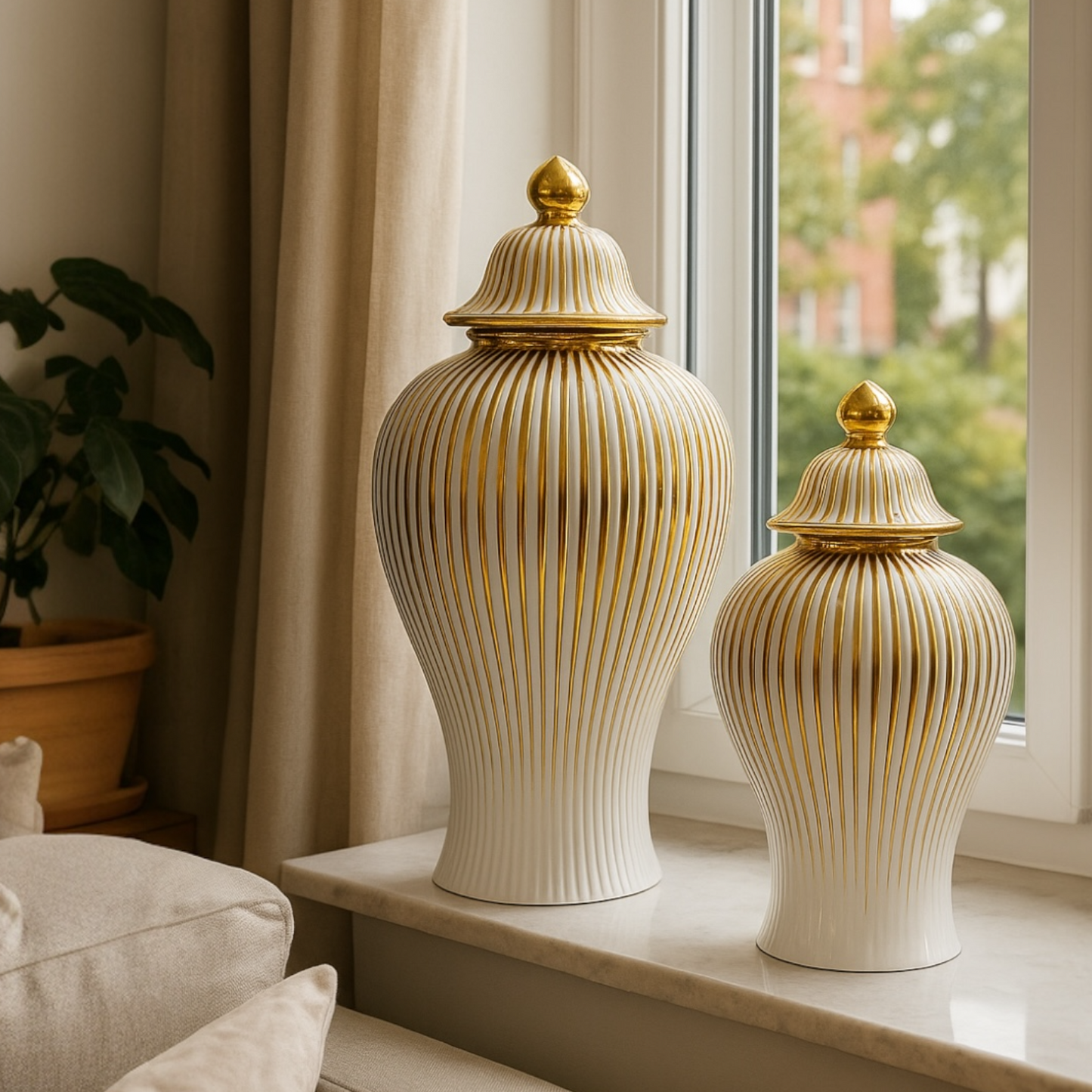 Randig Ginger Jar