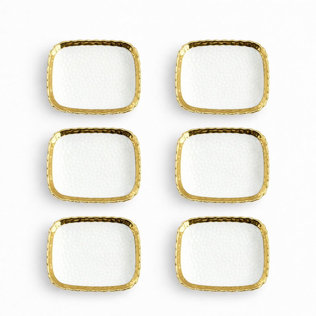 Patti Tallrik - Vit Keramik i 2 Storlekar - Eadl