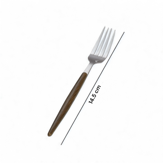 Dessert Gaffel Silver