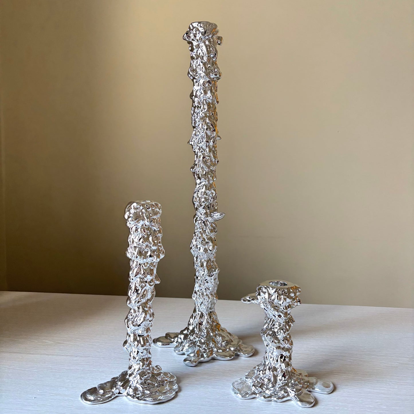 Julia Ljusstakar Silver